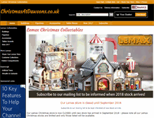 Tablet Screenshot of christmasatdawsons.co.uk